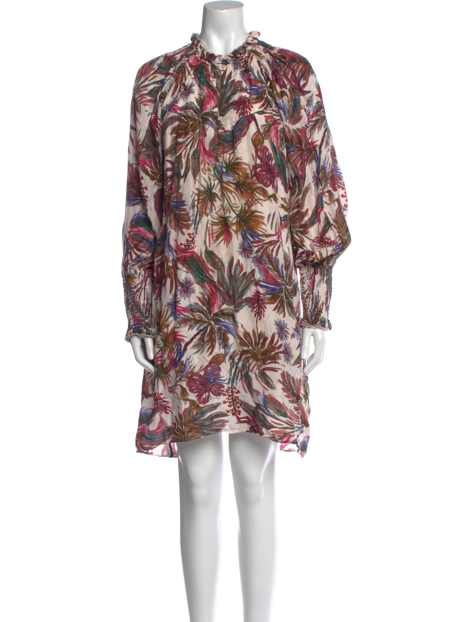 Chufy Floral Print Mini Dress