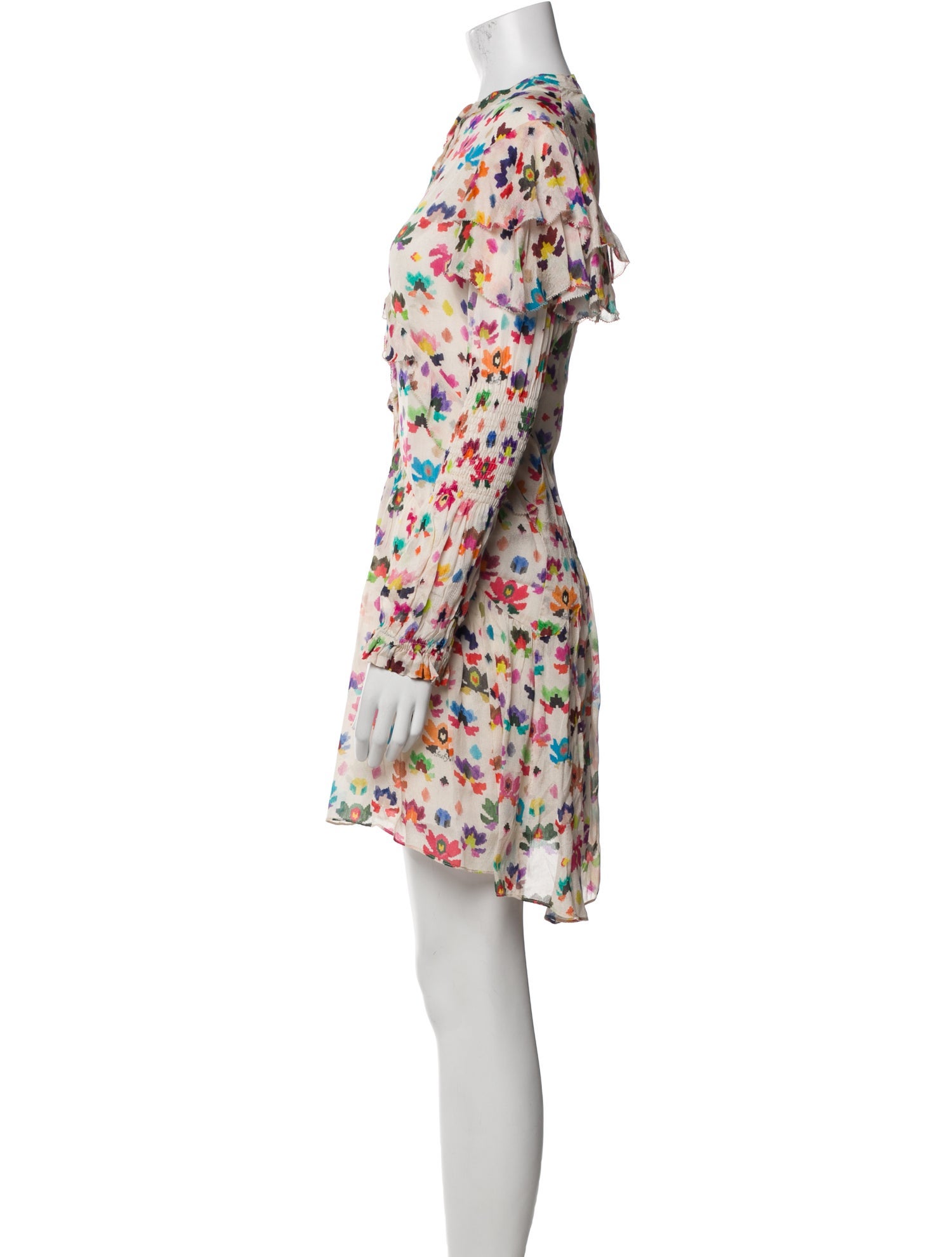 Chufy Floral Print Mini Dress