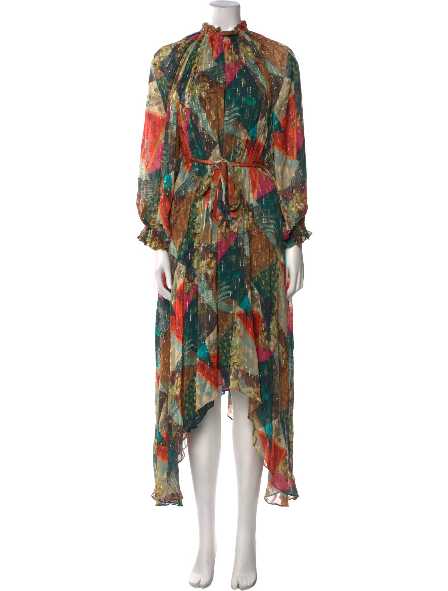 Chufy Printed Long Dress