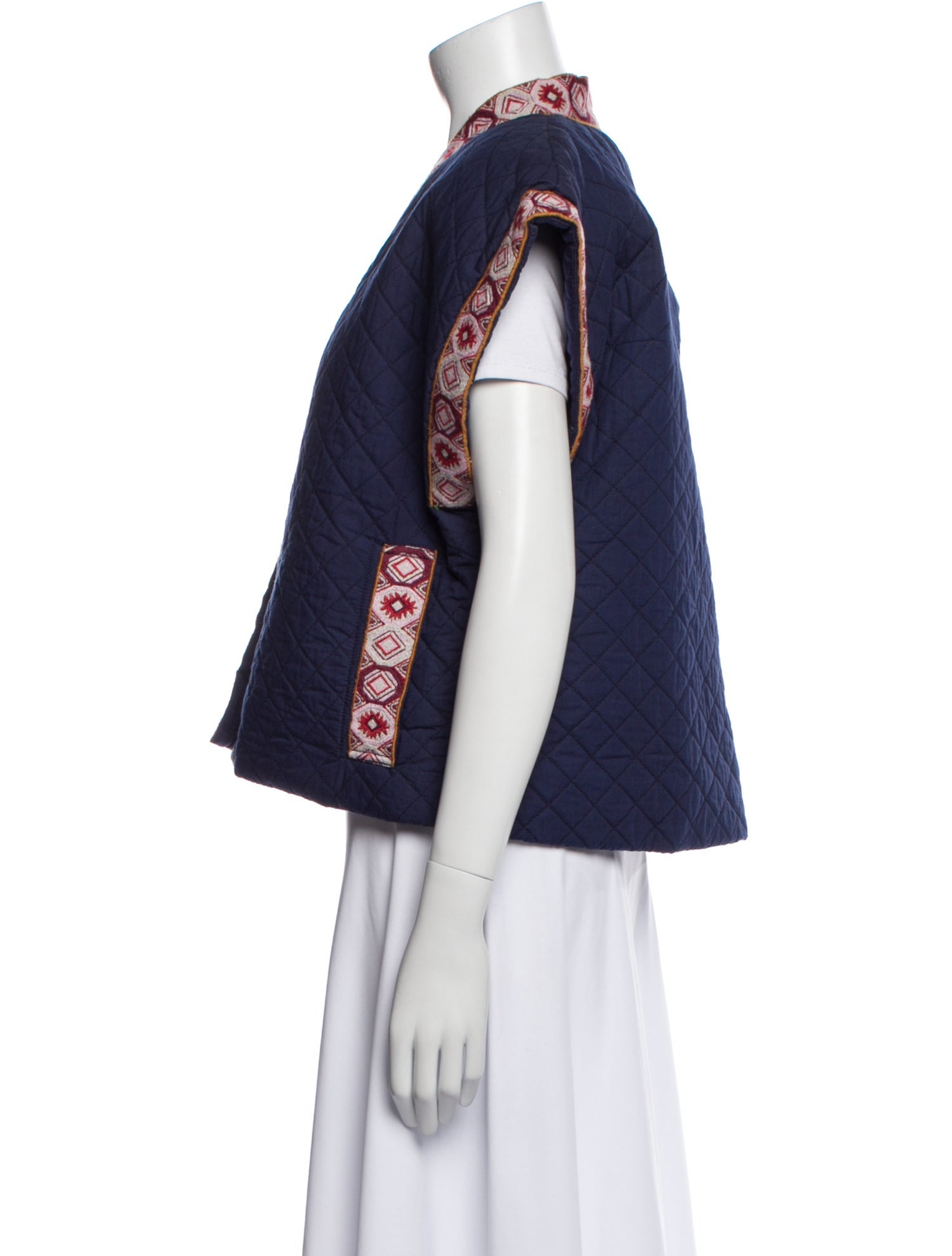 Chufy Graphic Print Vest