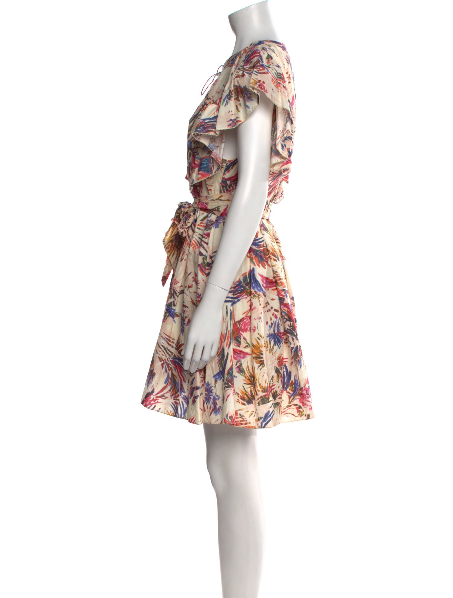 Chufy Floral Print Mini Dress