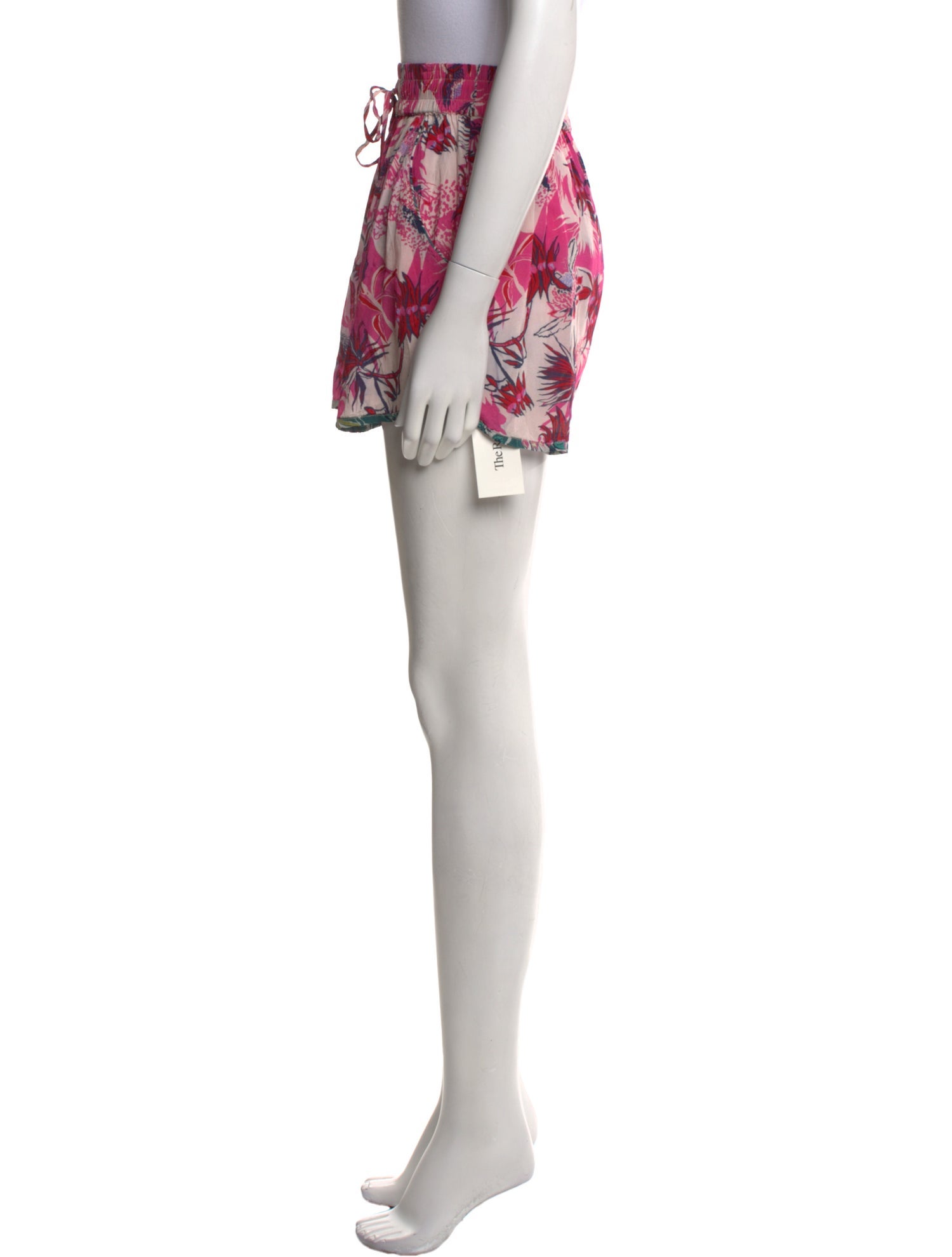 Chufy Floral Print Mini Shorts