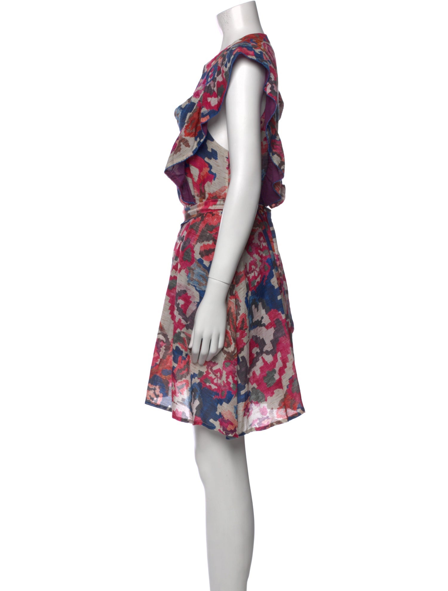 Chufy Floral Print Mini Dress