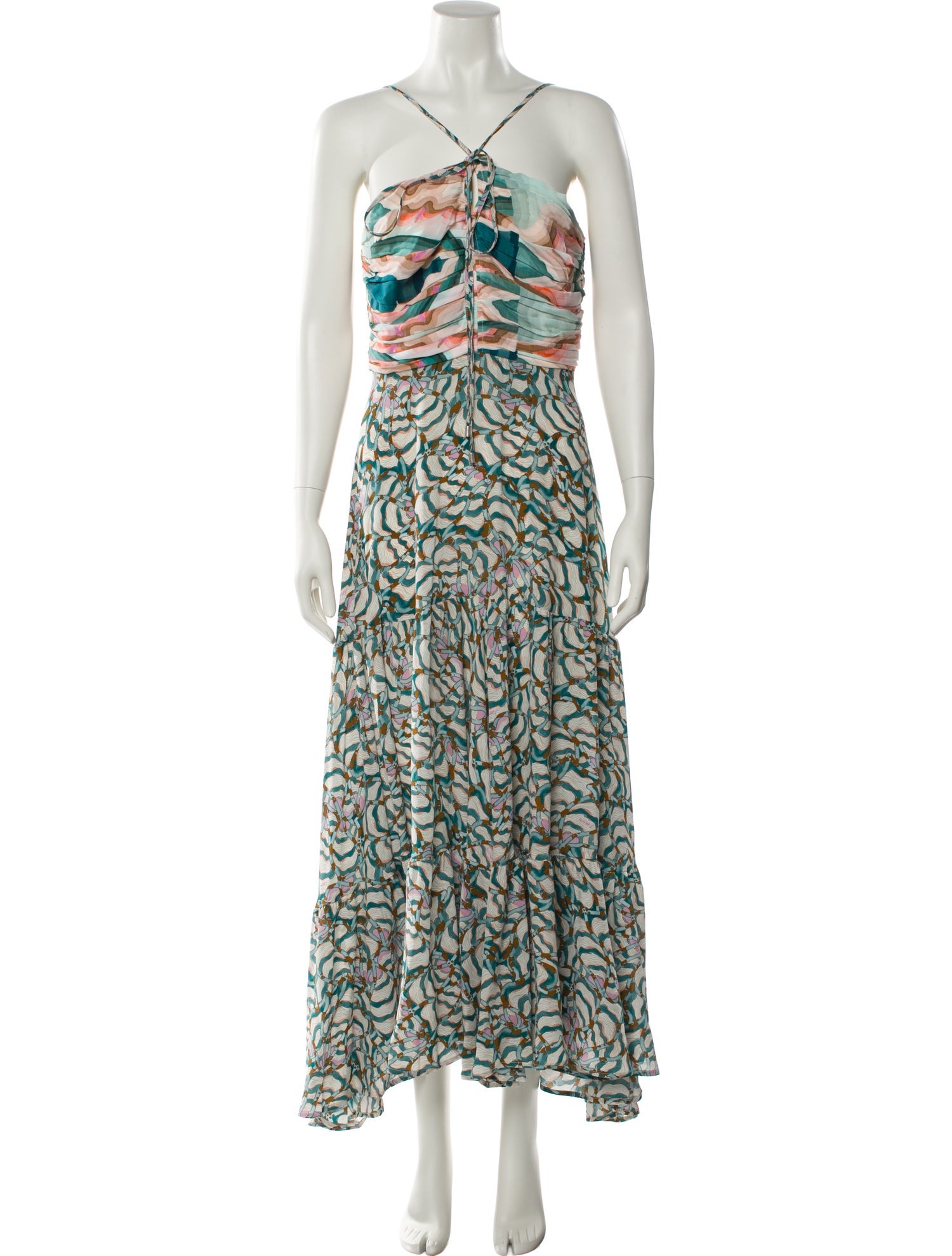 Chufy Printed Long Dress