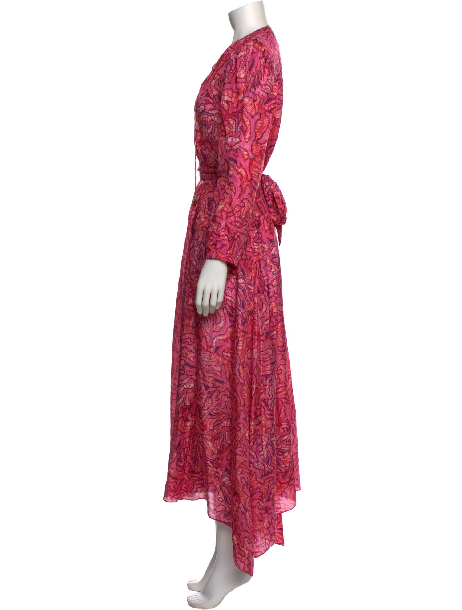 Chufy Silk Long Dress