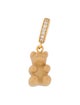 Crystal Haze Jewelry Resin & Crystal Bear Charm Pendant