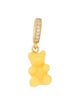 Crystal Haze Jewelry Resin & Crystal Bear Charm Pendant