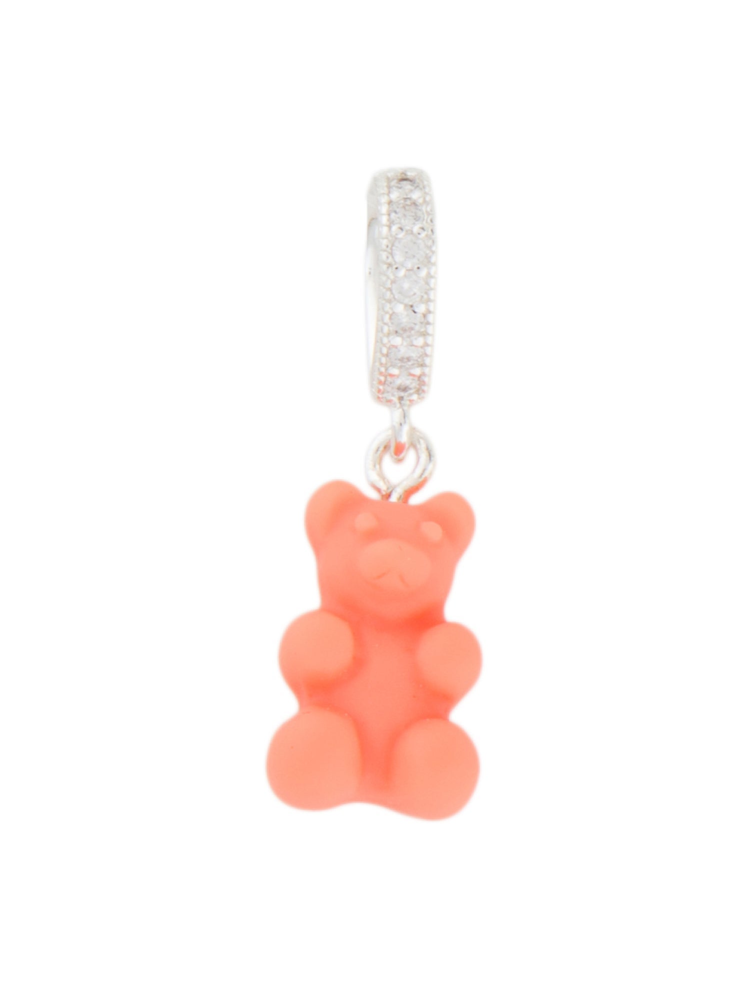 Crystal Haze Jewelry Resin & Crystal Bear Charm Pendant