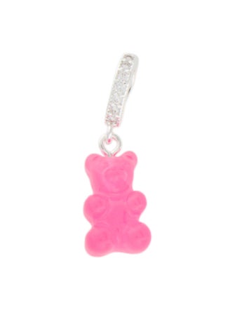 Crystal Haze Jewelry Resin & Crystal Bear Charm Pendant