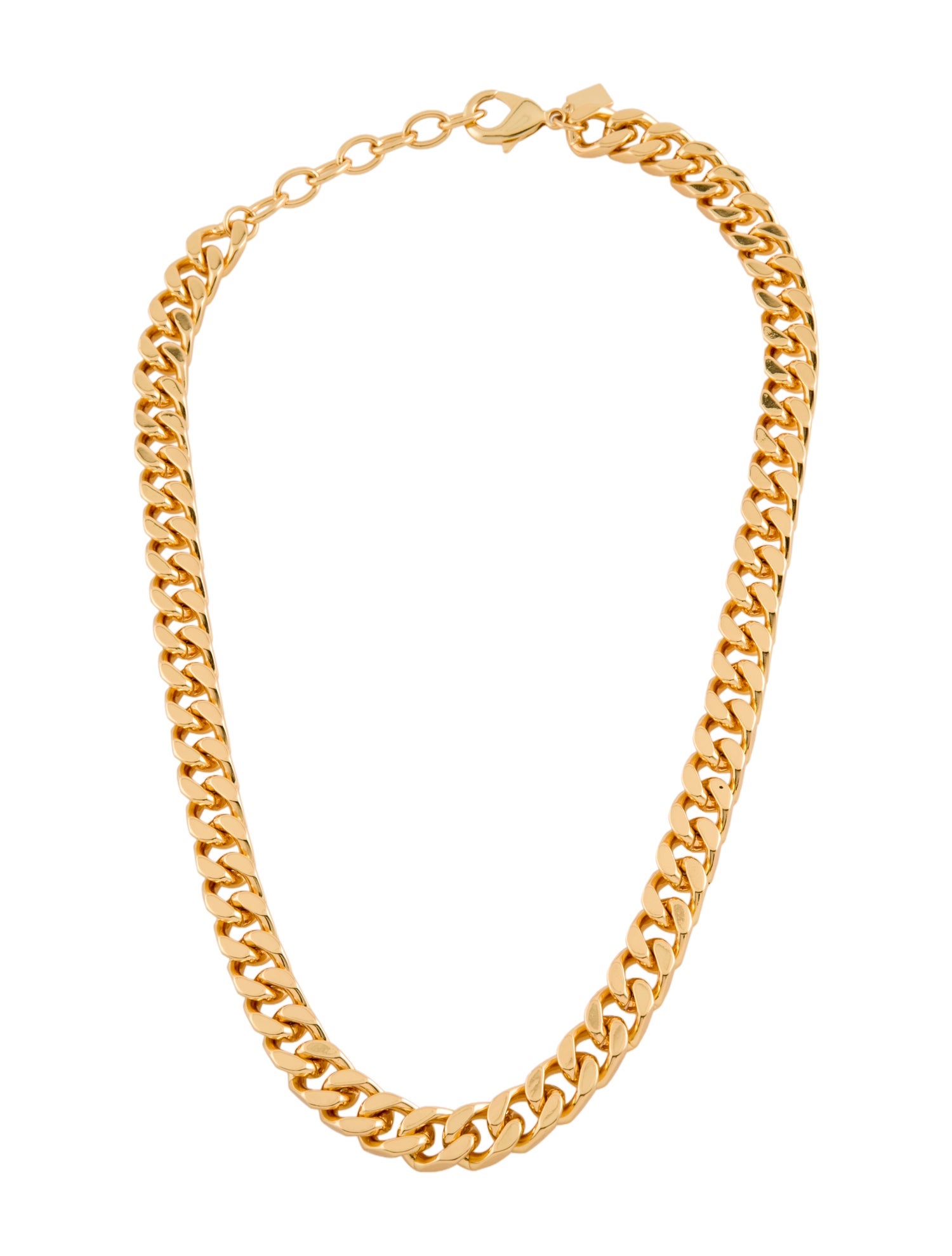 Crystal Haze Jewelry Plain Jane Chain Necklace