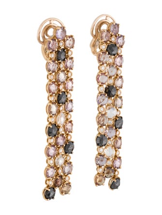 Crivelli 18K Sapphire & Diamond Drop Earrings