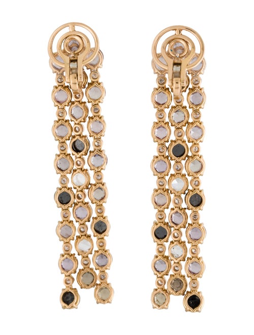 Crivelli 18K Sapphire & Diamond Drop Earrings