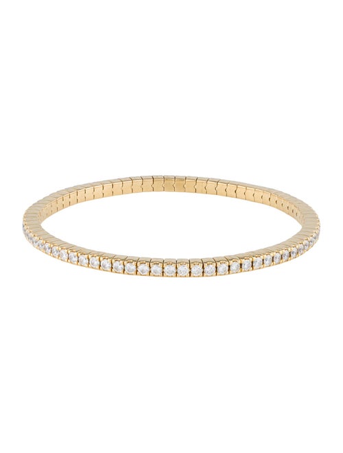 Crivelli 18K 3.00ctw Diamond Stretch Bracelet