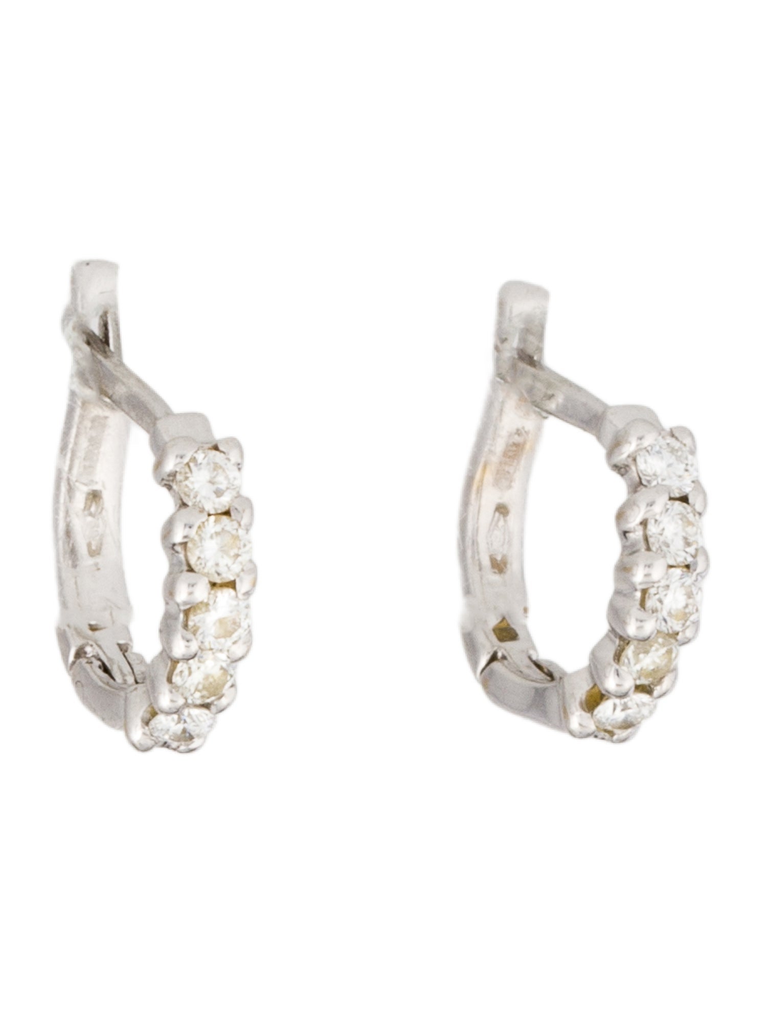 Crivelli 18K Diamond Huggie Earrings