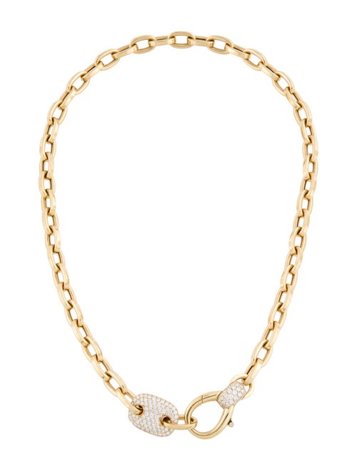 Crivelli 18K 1.94ctw Diamond Pave Necklace