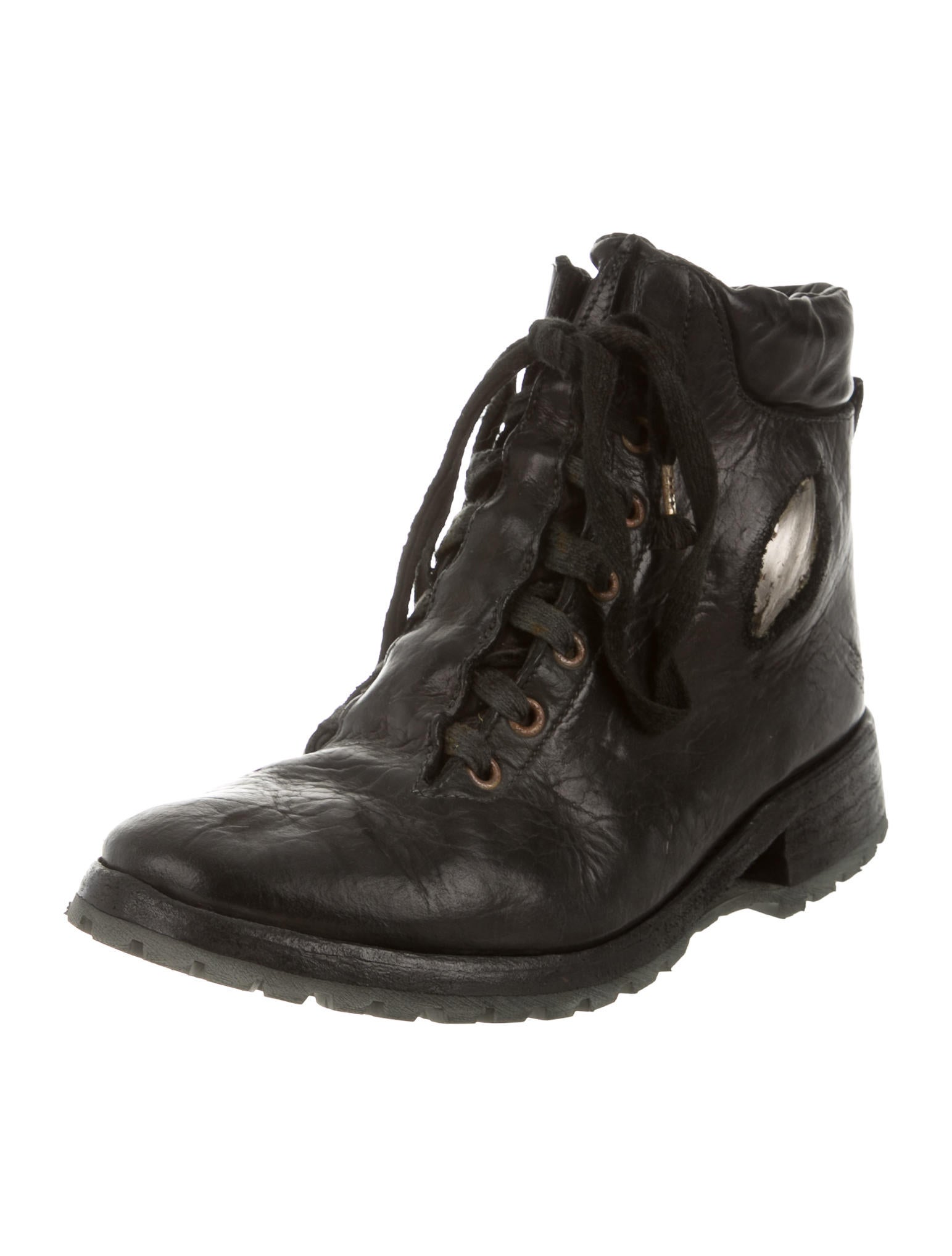 靴 CAROL CHRISTIAN POELL Carol Christian Poell 'AM/2061L CORS-PTC/19' Lined Tornado Zip