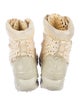 Carol Christian Poell Laser Cut Leather High-Top Sneakers