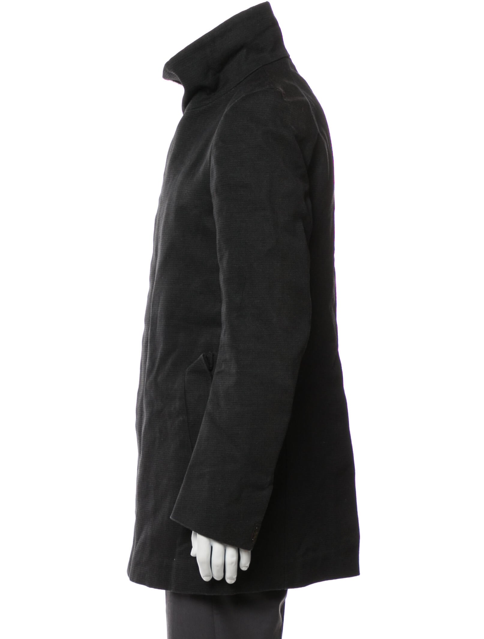 Carol Christian Poell 2009 Overcoat - Grey Outerwear, Clothing 