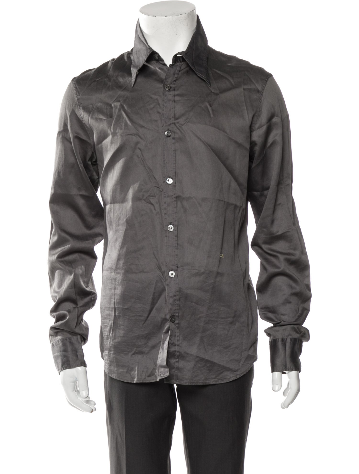 トップス 01SS Carol Chrstian Poell Dress Shirt Exclusive 01SS Carol Christian Poell Dress Shirt for Men