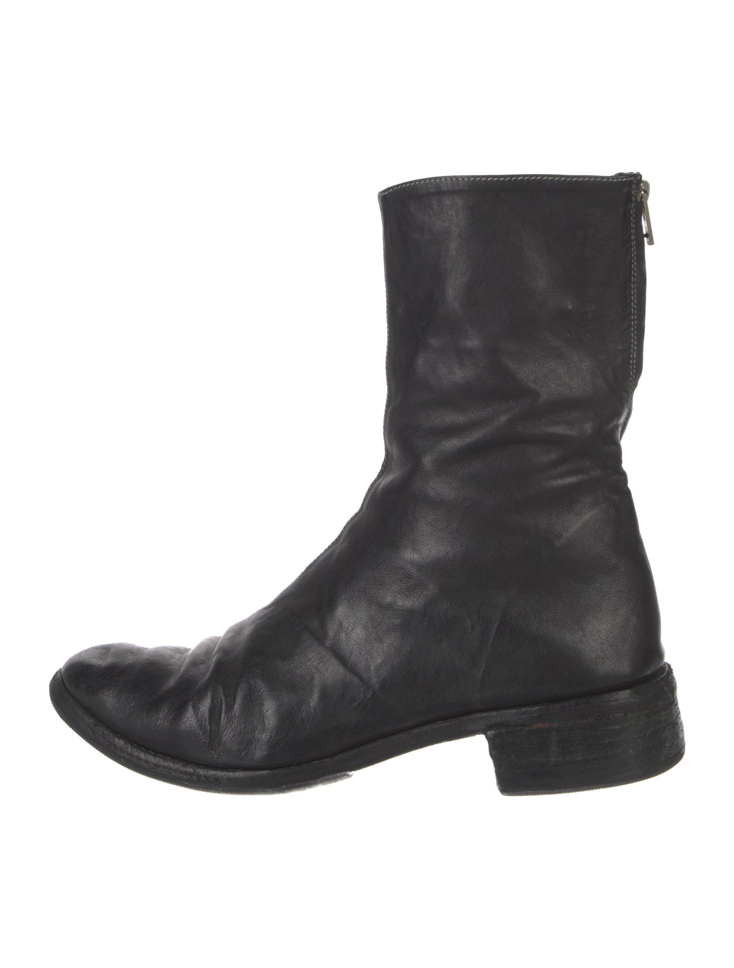 Carol Christian Poell Tornado Cordovan Leather Boots