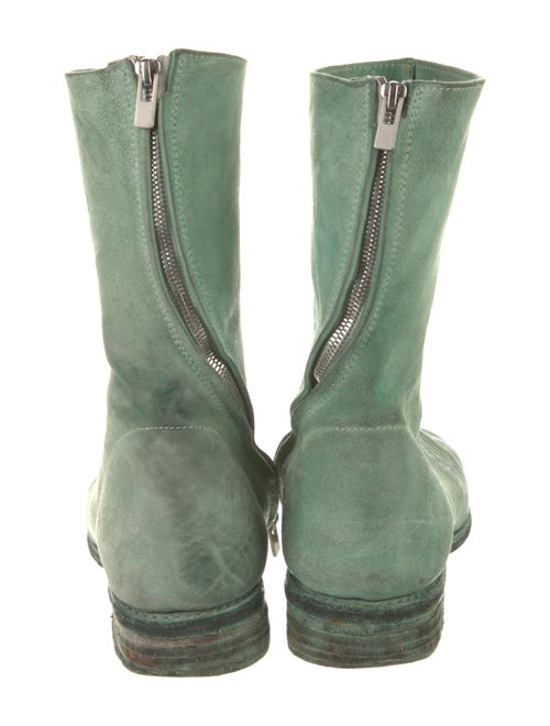 Carol Christian Poell Sea Foam Tornado Leather Boots