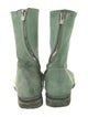 Carol Christian Poell Sea Foam Tornado Leather Boots