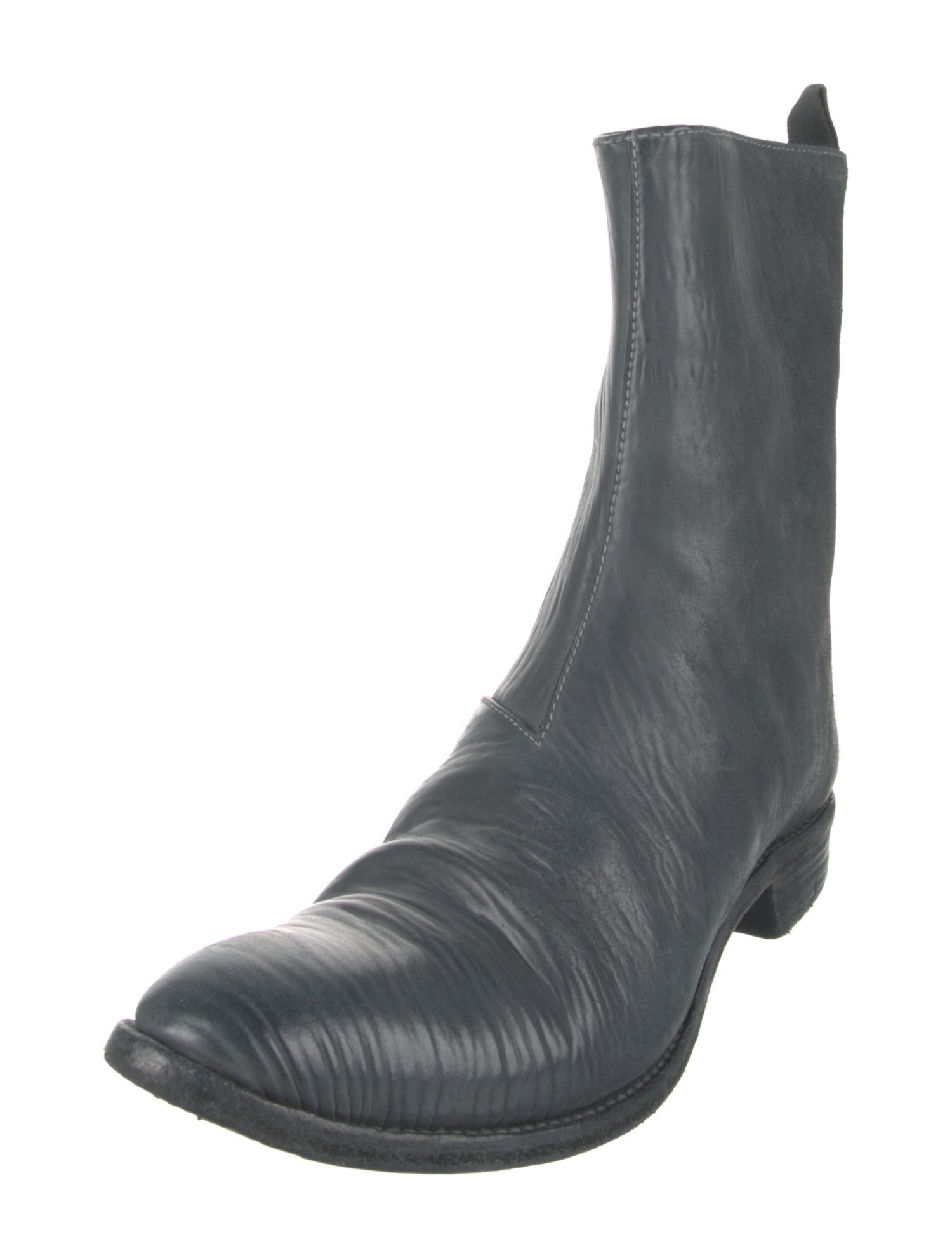 Carol Christian Poell AM/2601L Culatta Object Dyed Tornado Leather Boots