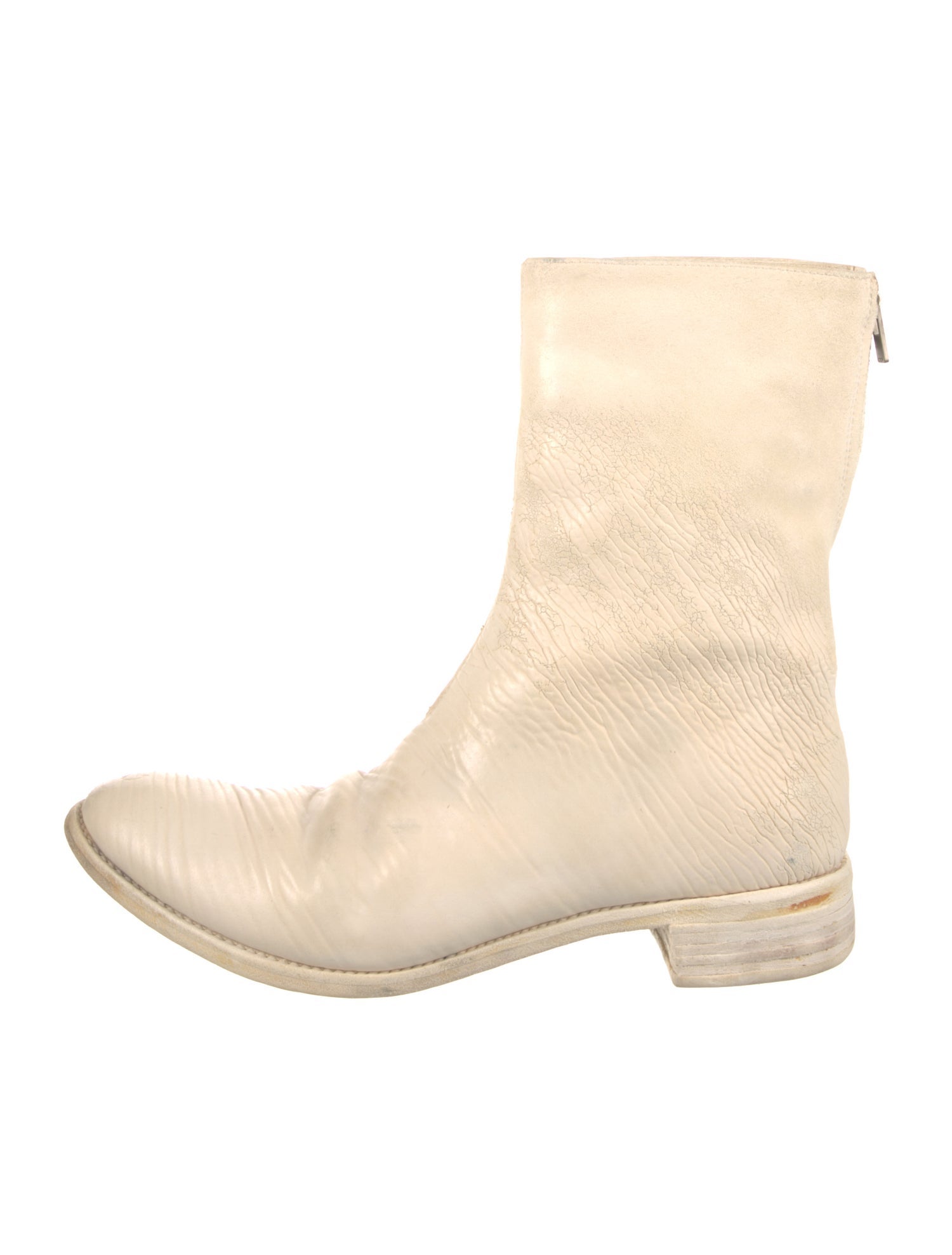 Carol Christian Poell AM/2601L Culatta Object Dyed Tornado Leather Boots