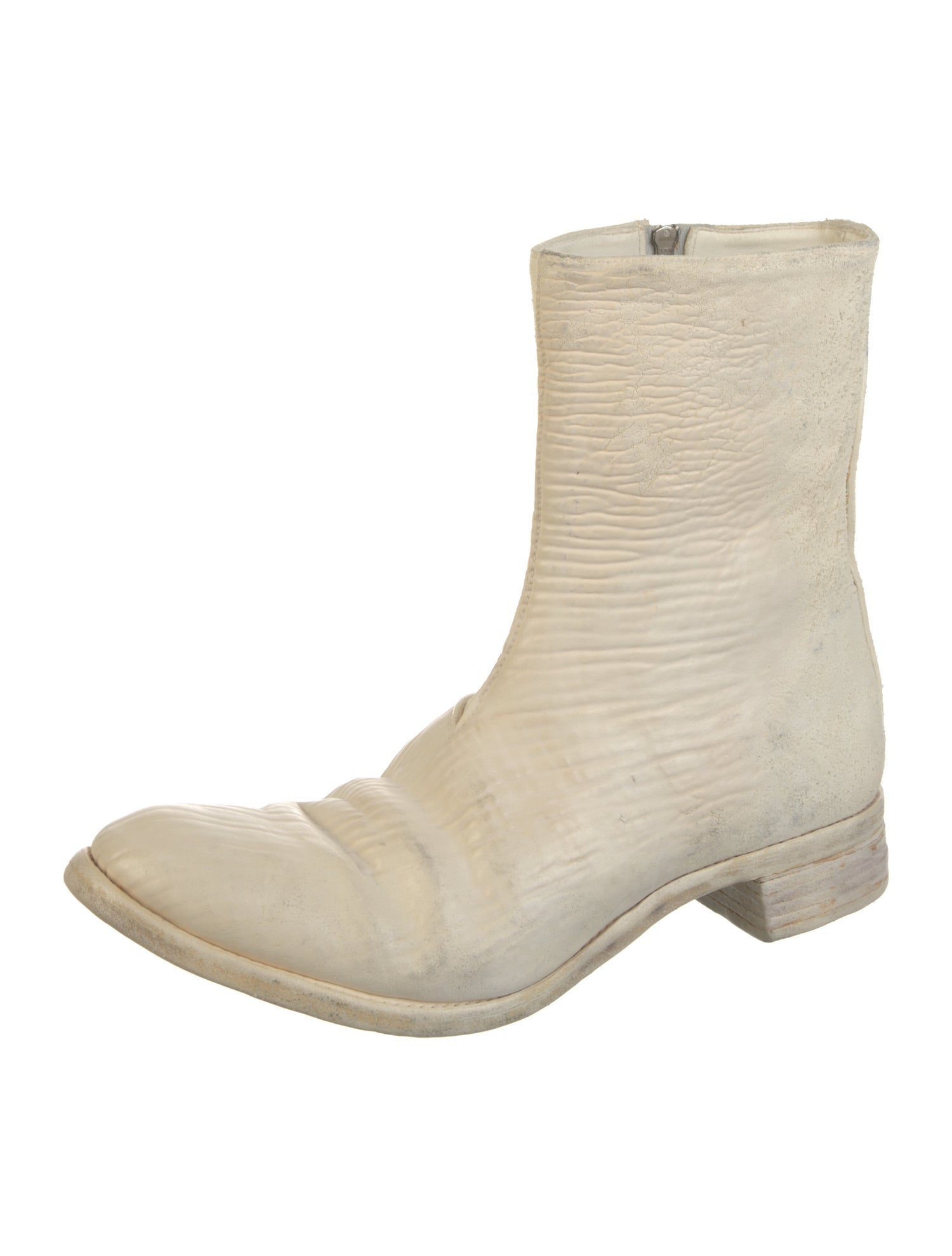 Carol Christian Poell AM/2601L Culatta Object Dyed Tornado Leather Boots