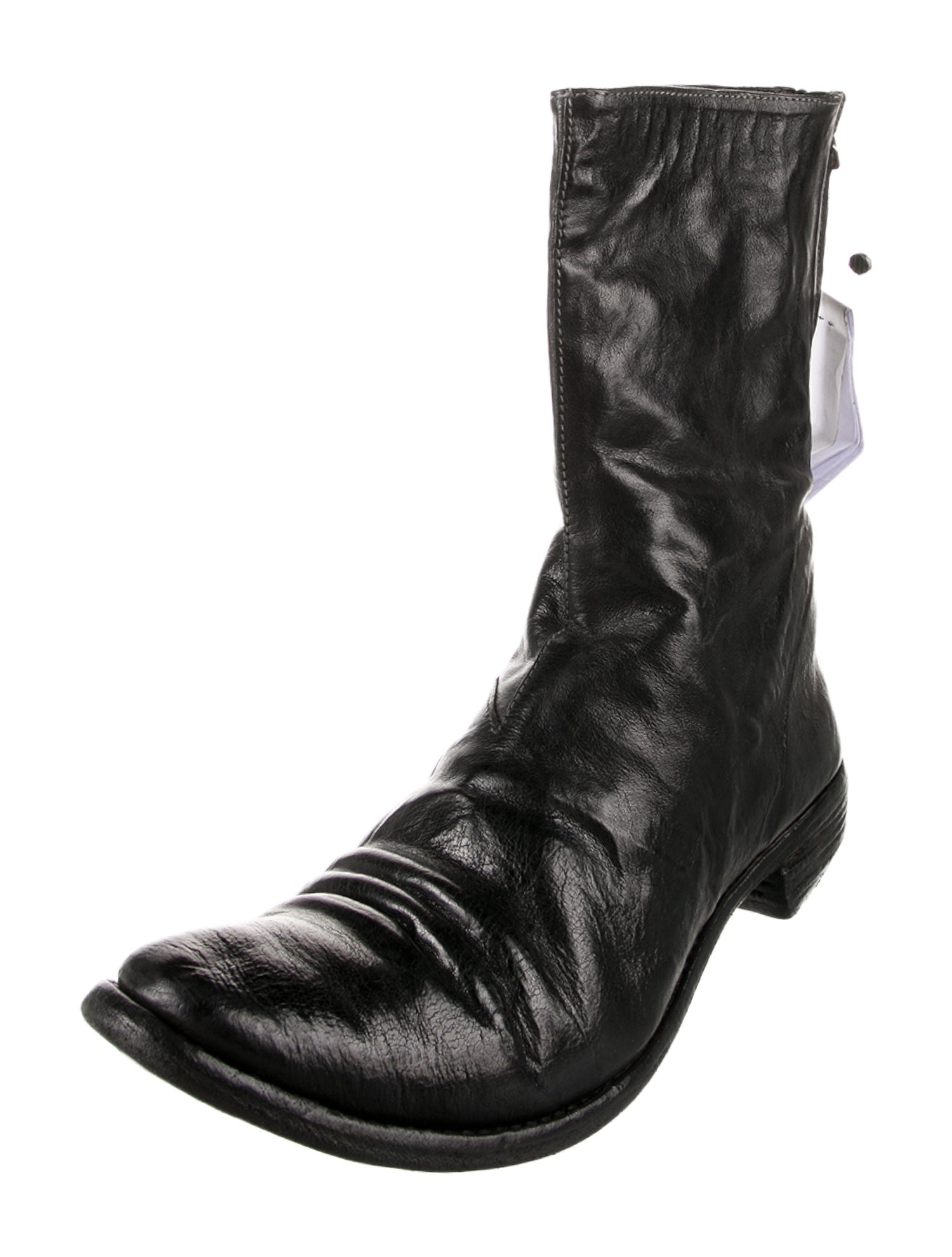 Carol Christian Poell AM/2601L Horse Object Dyed Tornado Leather Boots