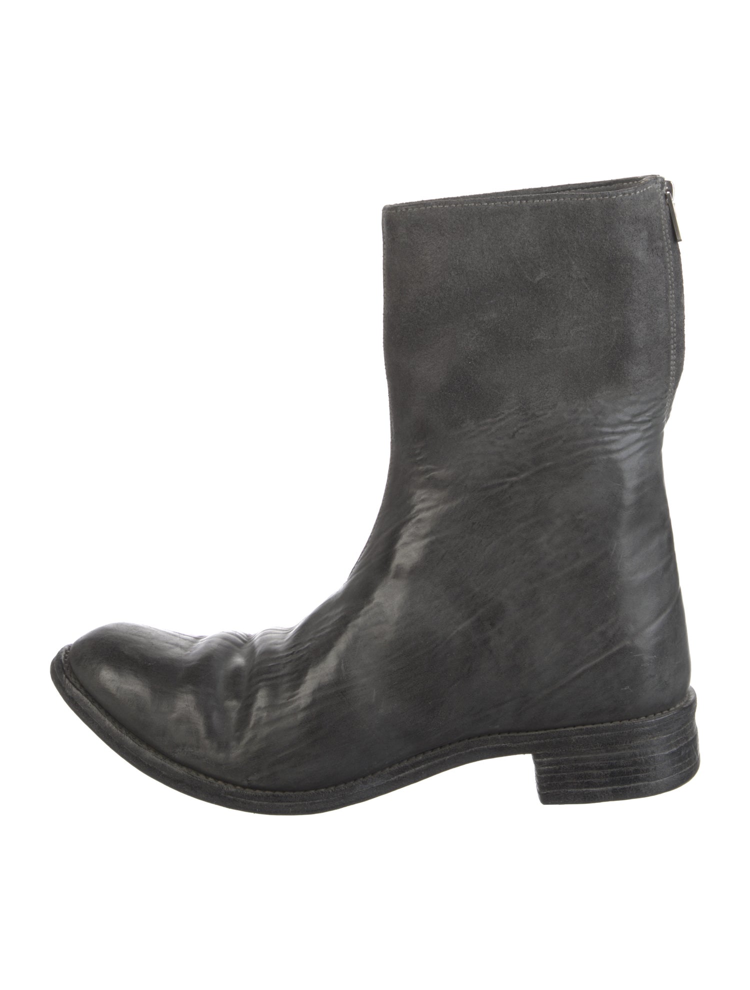 Carol Christian Poell AM/2601L Culatta Object Dyed Tornado Leather Boots