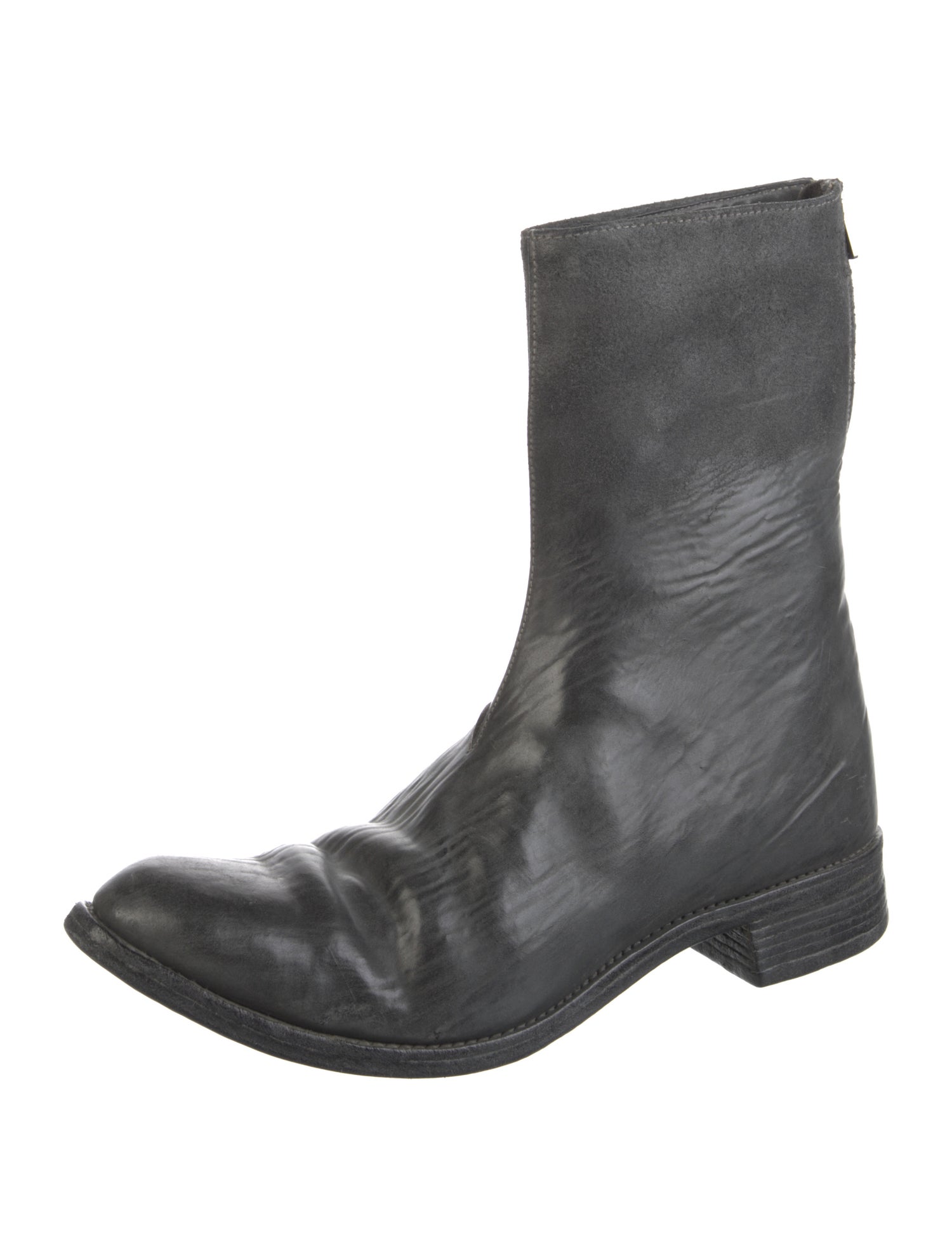 Carol Christian Poell AM/2601L Culatta Object Dyed Tornado Leather Boots