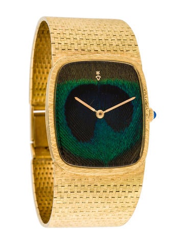 corum peacock watch