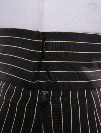 Carolyn Rowan Striped Knee-Length Skirt