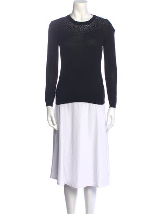 Carolyn Rowan Merino Wool Crew Neck Sweater
