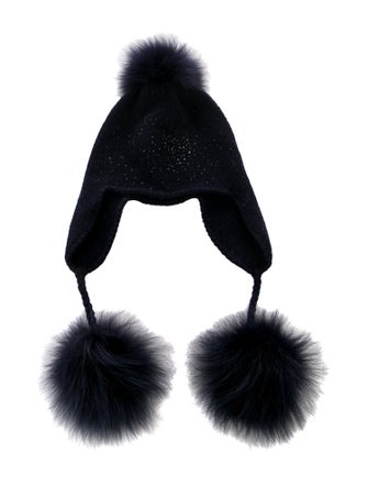 Carolyn Rowan Woven  Beanie