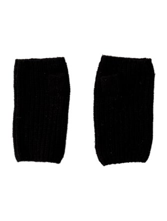Carolyn Rowan Wool Knitted Fingerless Gloves