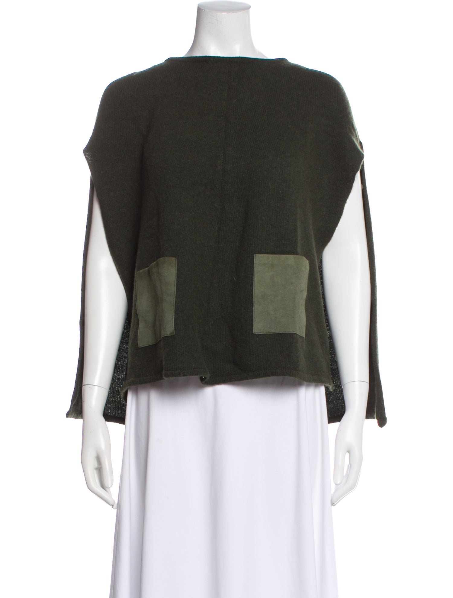 Carolyn Rowan Cashmere Bateau Neckline Sweater