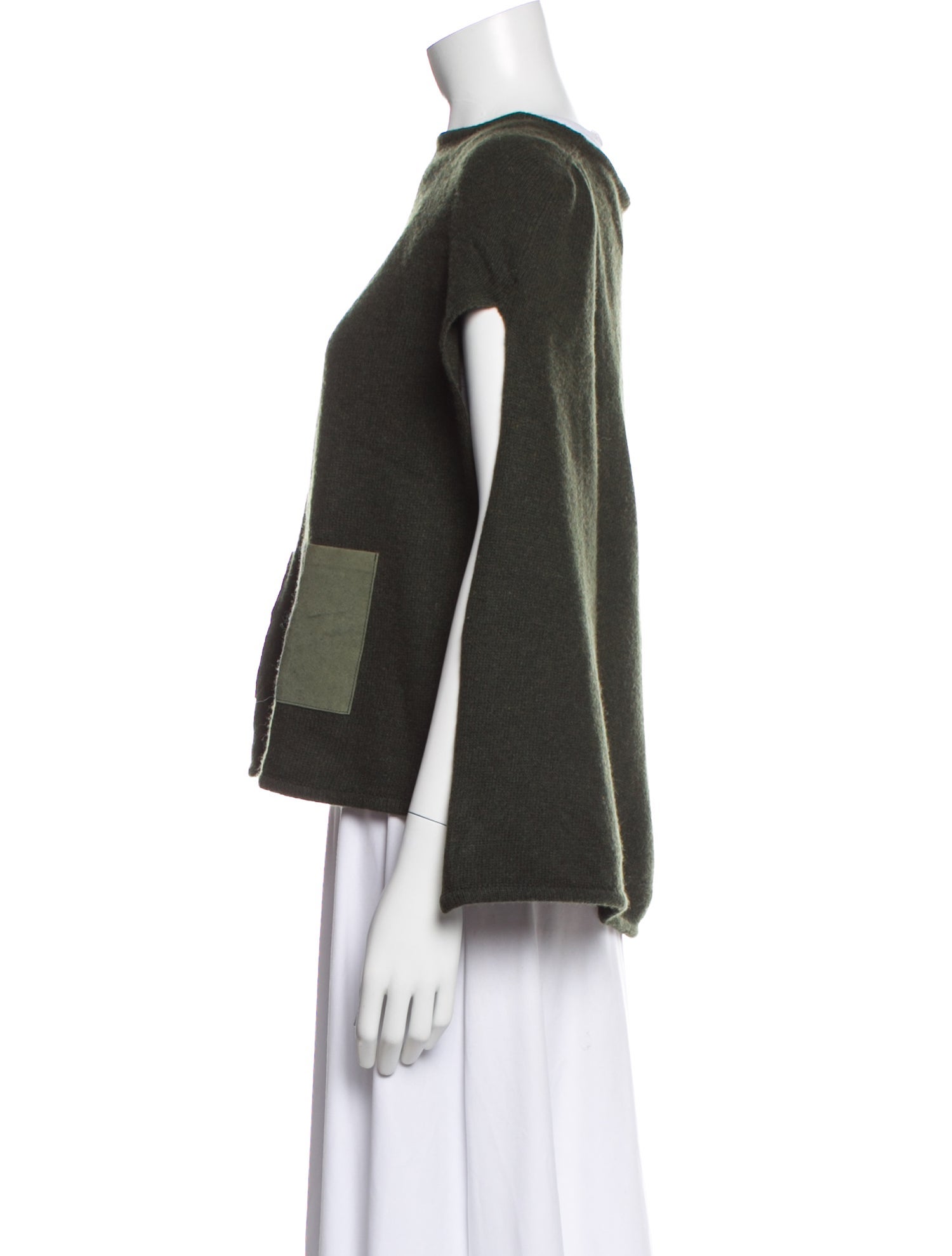 Carolyn Rowan Cashmere Bateau Neckline Sweater