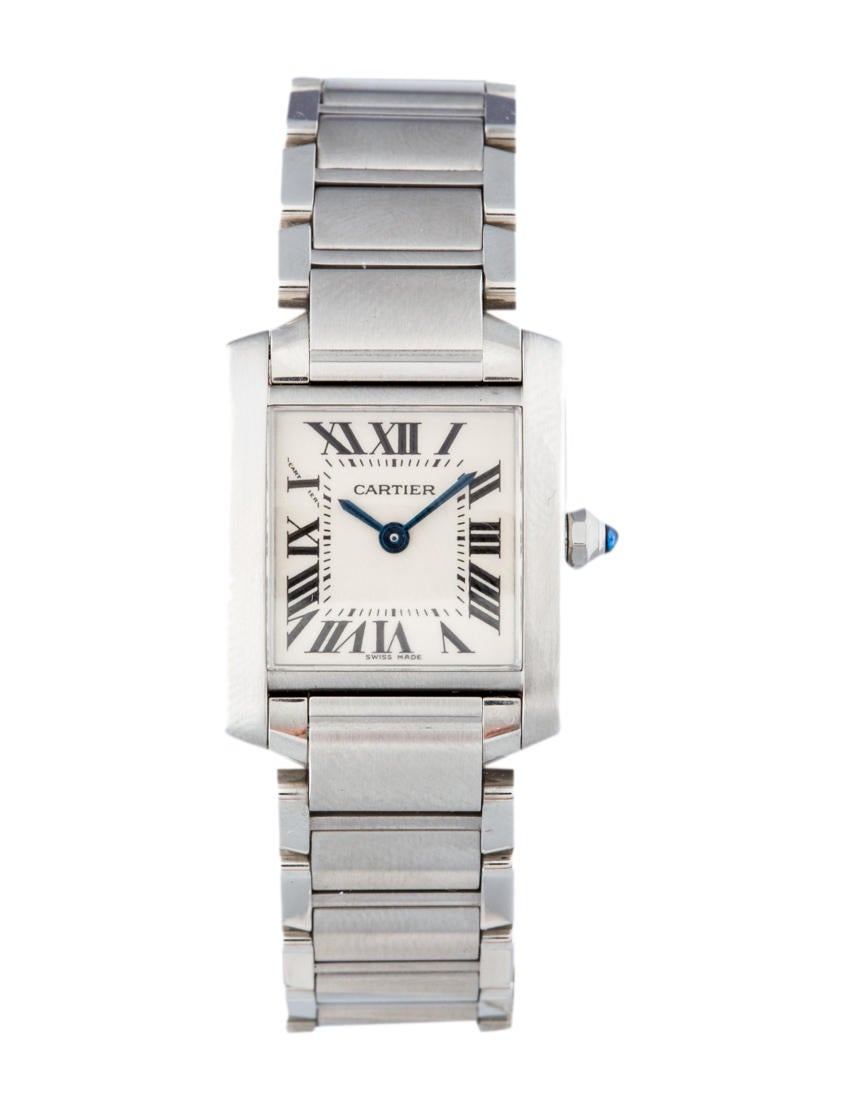 Cartier Steel Tank Watch