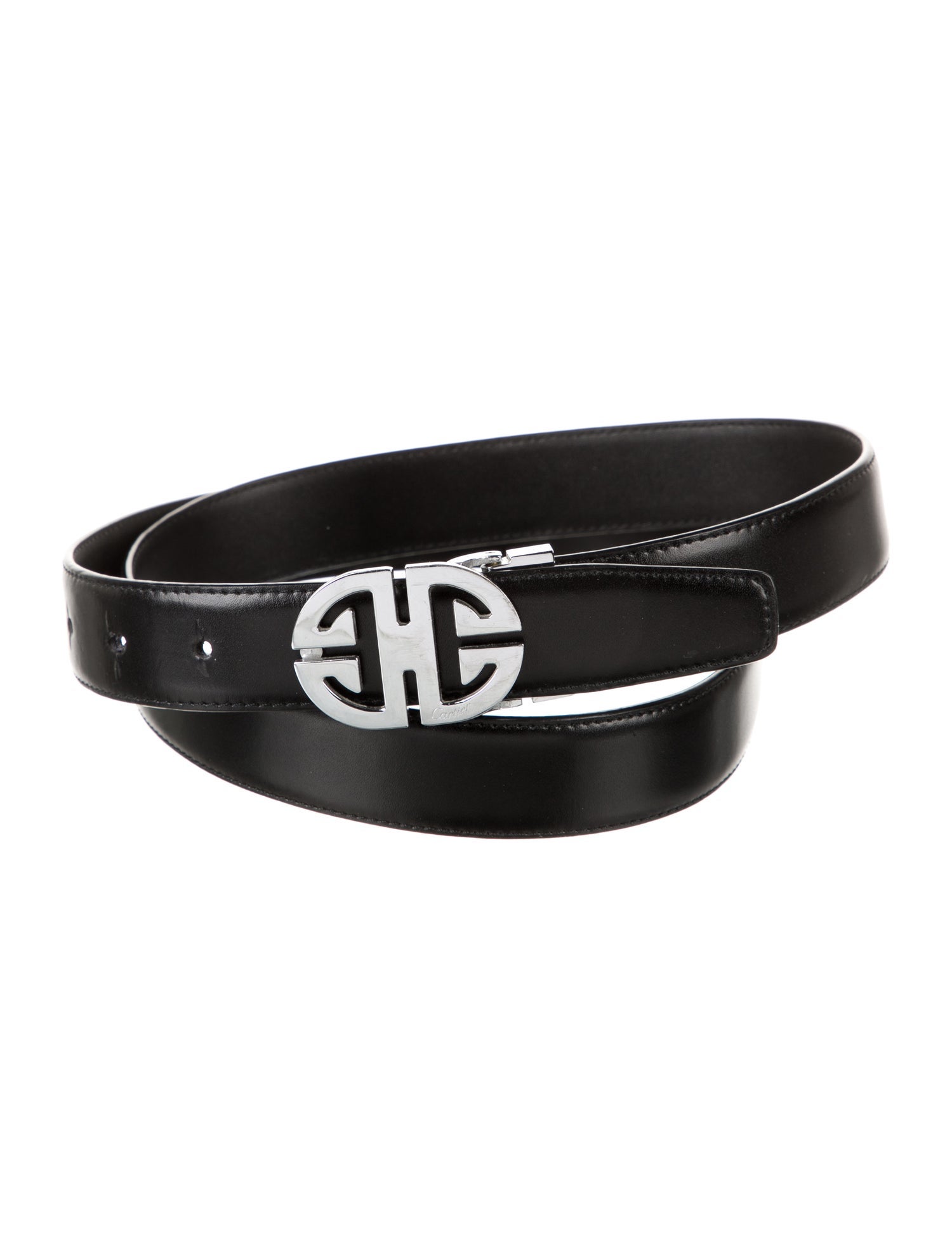 Loewe Leather Waist Belt Black Belts, Accessories LOW55604 The