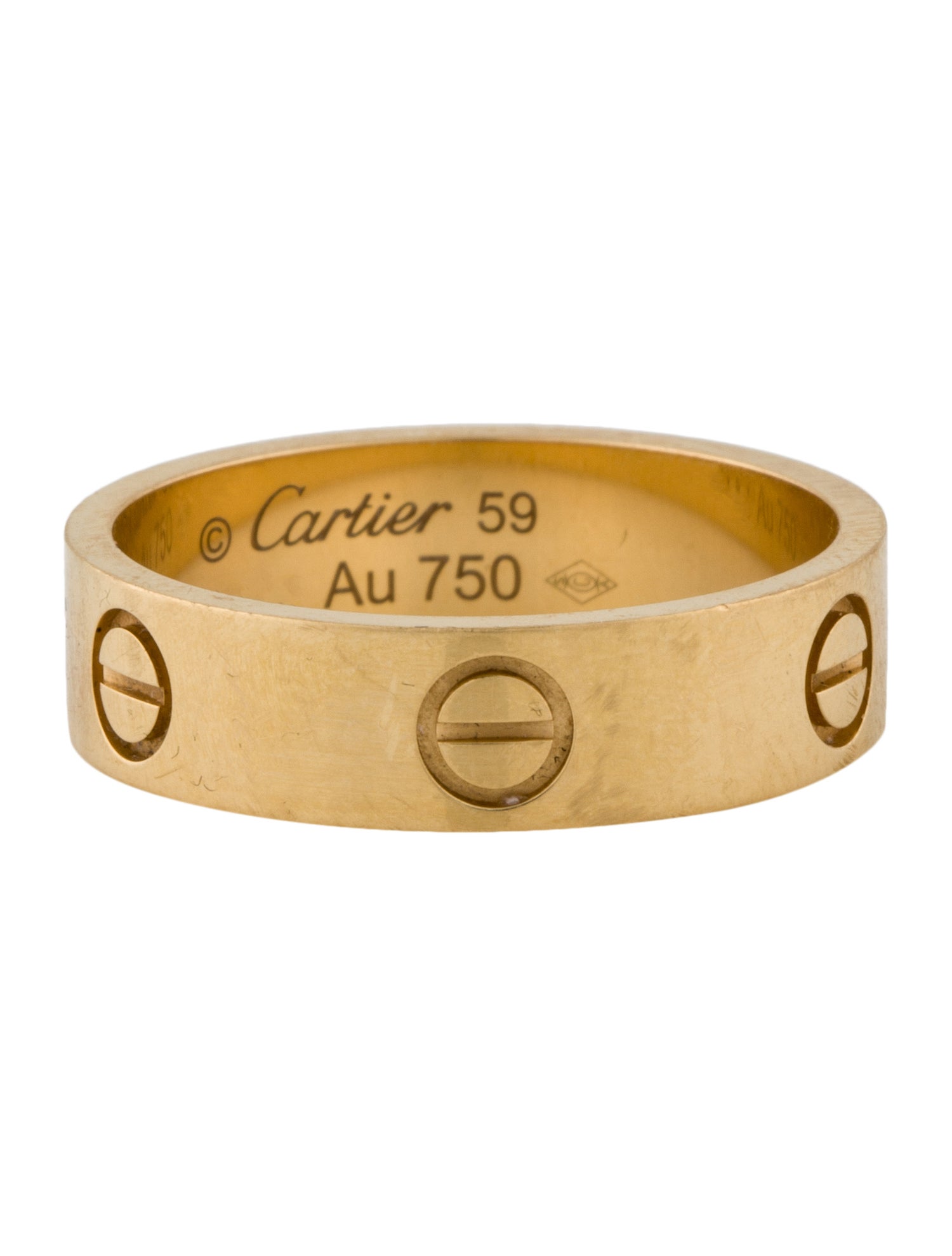 Cartier LOVE Ring - Band, Rings - CRT103464 | The RealReal