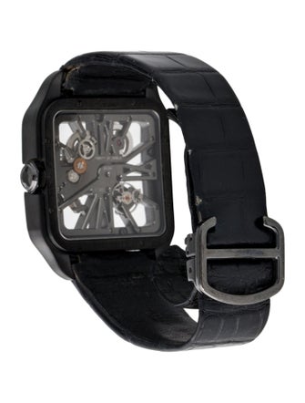 Cartier Santos-Dumont Skeleton Watch