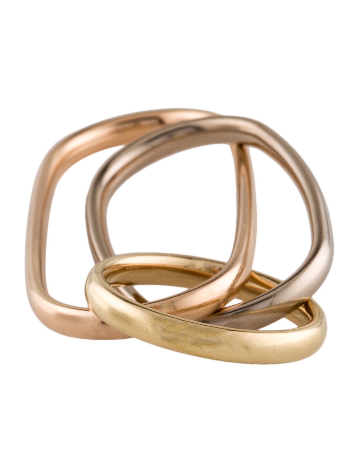 Cartier Trinity for Chitose Abe of Sacai Two-finger Ring