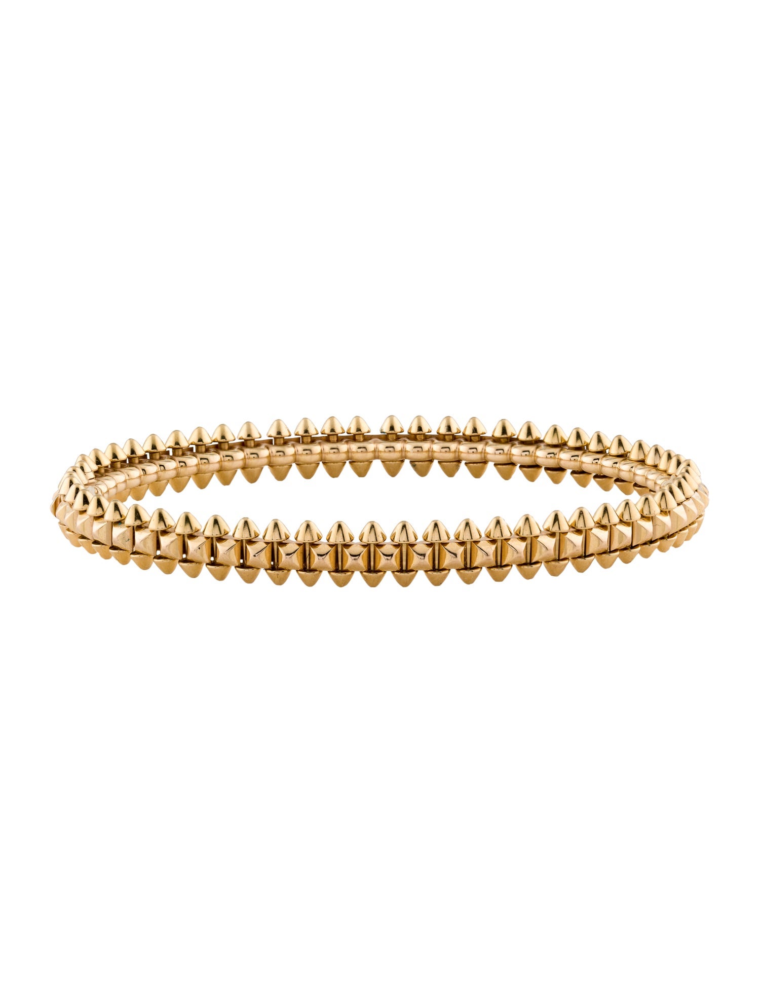 Cartier Clash de Cartier Bracelet, Small Model 18K Yellow Gold Bangle