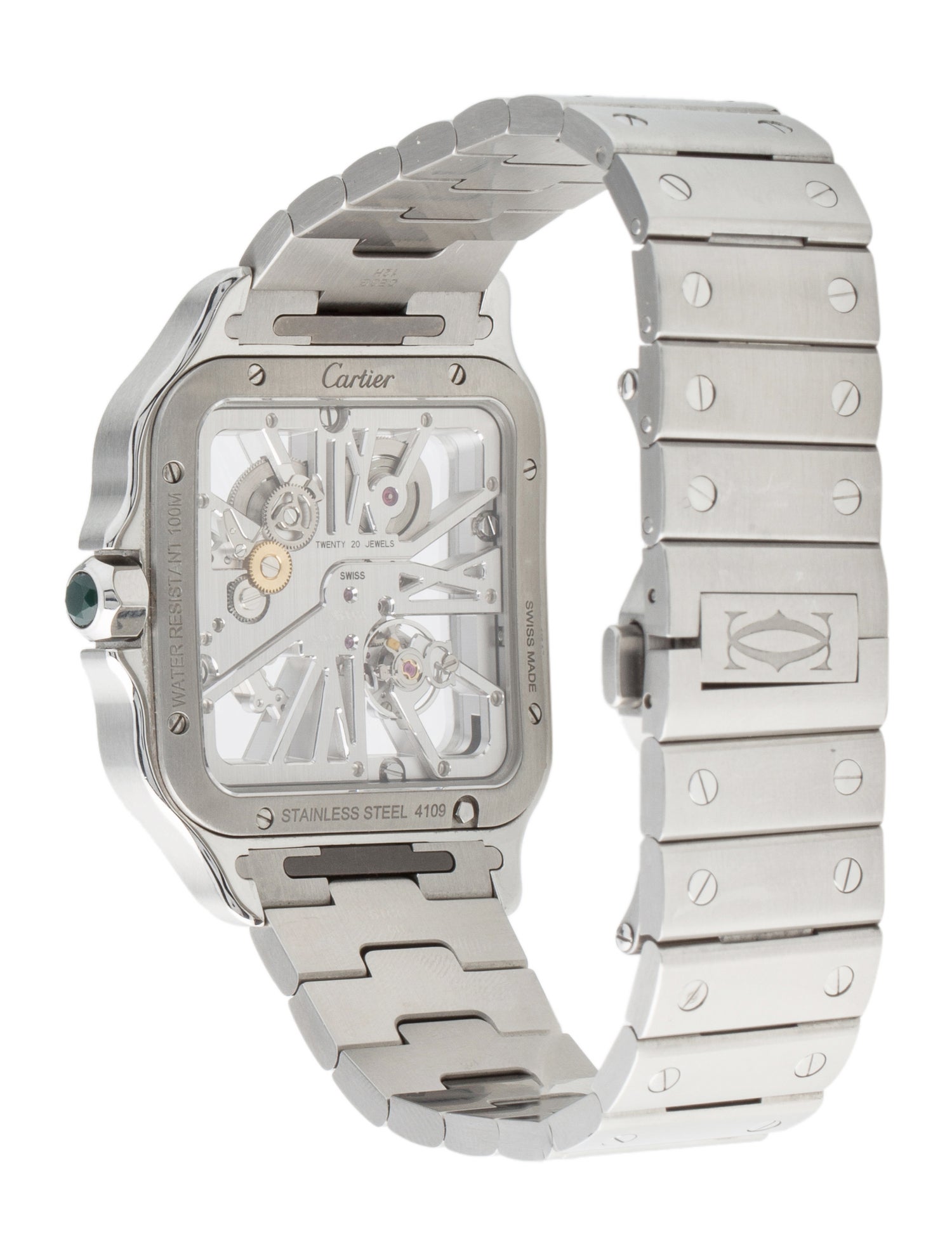 Cartier Santos de Cartier Skeleton Watch