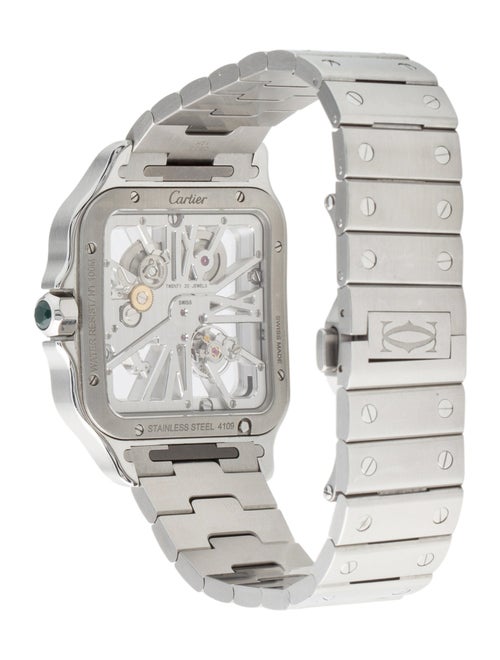 Cartier Santos de Cartier Skeleton Watch