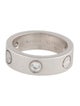 Cartier 3 Diamond LOVE Ring