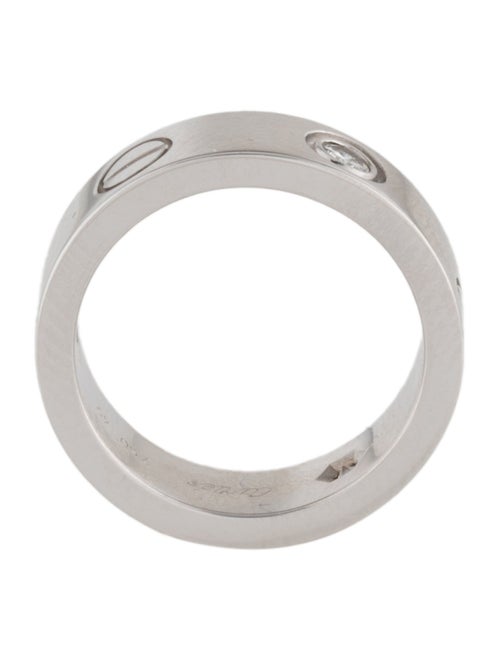 Cartier 3 Diamond LOVE Ring