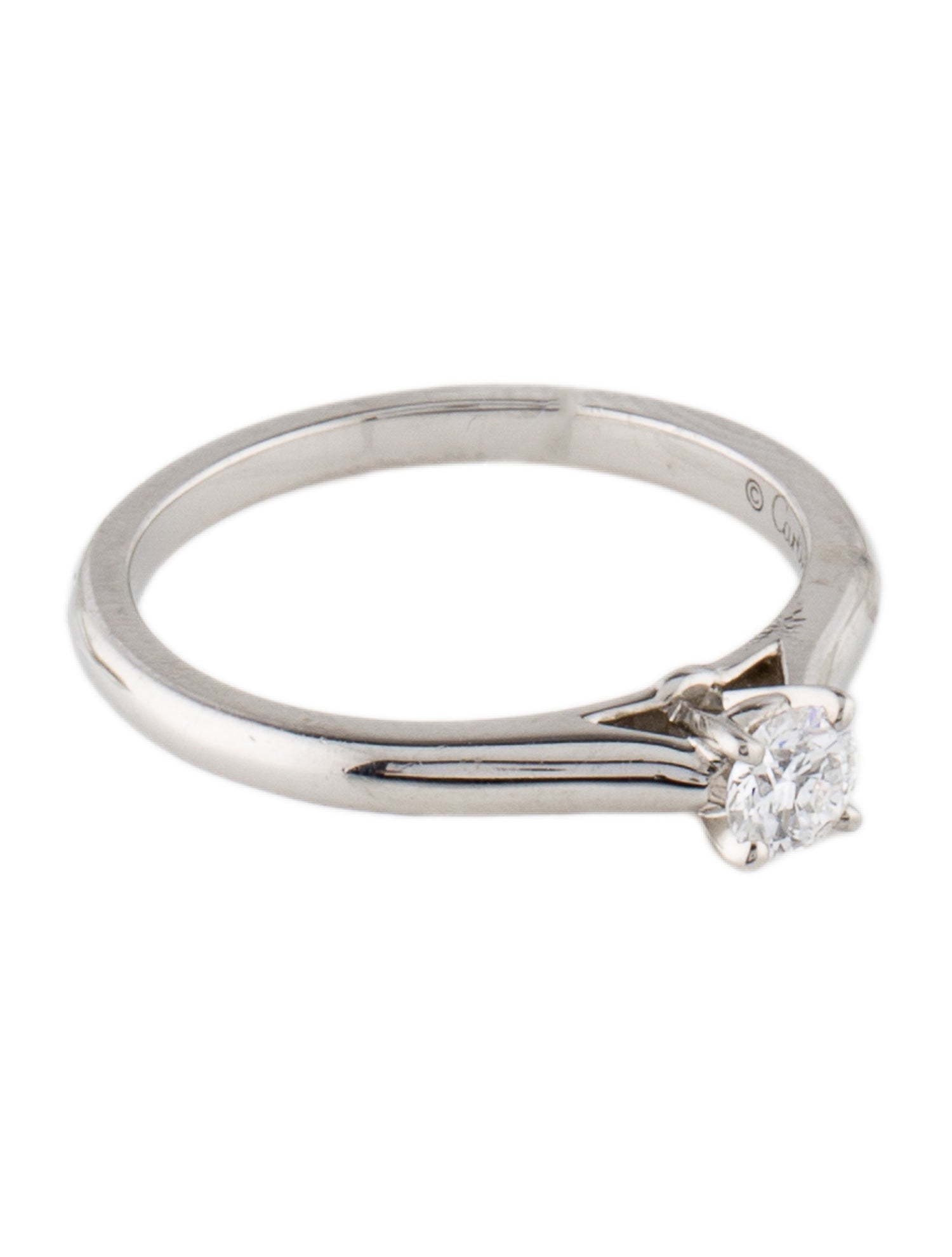 Cartier Solitaire 1895 Engagement Ring